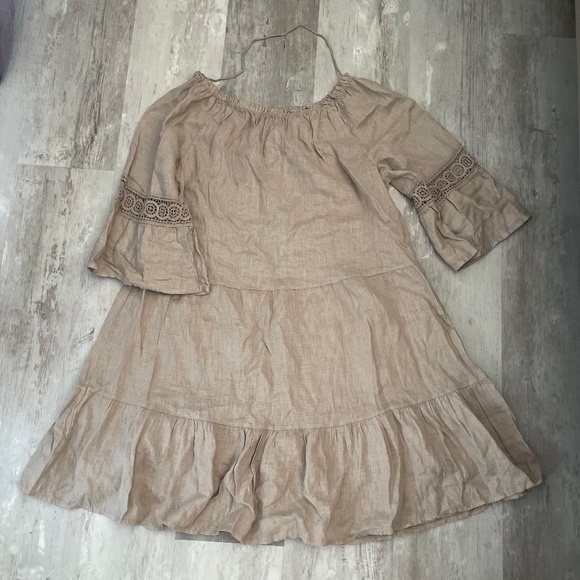 Terzo Millennio Dresses & Skirts - Terzo Millennio 100% Linen Dress Size S